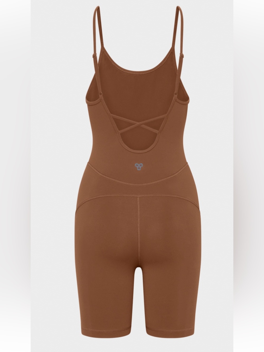 Aritzia TnaLife Leap 7” Romper - Brown